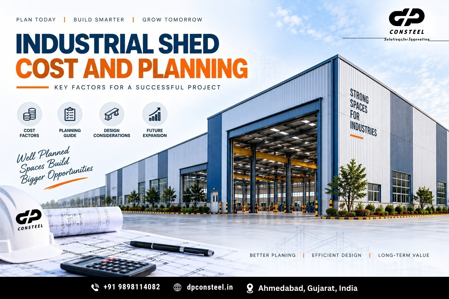 Industrial Shed Cost and Planning: What Should You Consider?